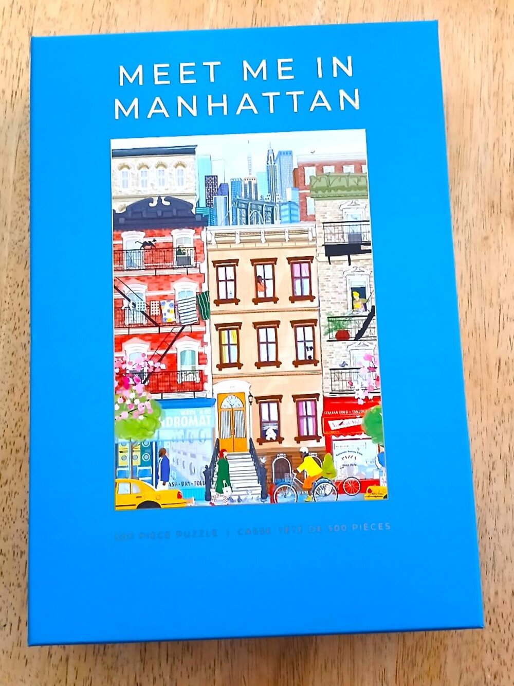 Hobbry "Meet Me in Manhattan" Jigsaw Puzzle, 500 Pieces
